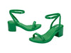 Melissa Shiny Heel II AD Green