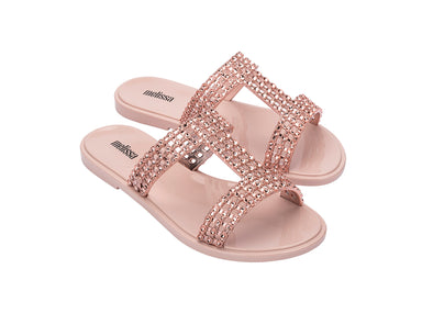 new fashion sandals, pink slide