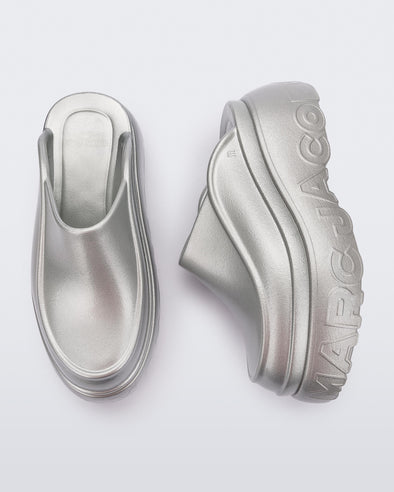 Melissa Clog  Marc Jacobs AD  Silver
