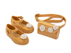 Mini Melissa Yellow Sneaker Set, Com Pochete II BB Yellow Combo