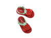 Mini Melissa Strawberry Design, Comfortable Mini Melissa Red Sandals , Trendy Fashion Sandals for Girls