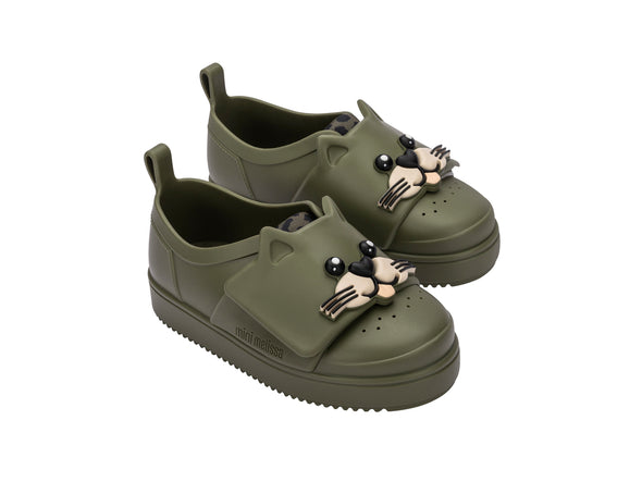 Mini Melissa Jelly Pop Safari BB Green Shoes